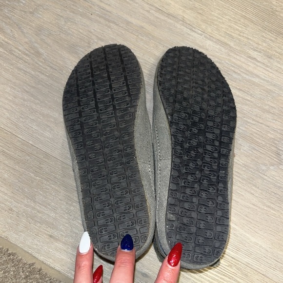 Sanuk canvas Bohemian leather accent ankle straps shoes booties NWOT 8 HTF - Picture 11 of 11